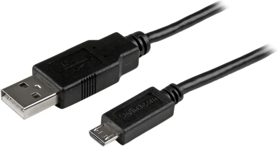 Startech USBAUB3MBK USB naar Micro USB Kabel 3m - Zwart