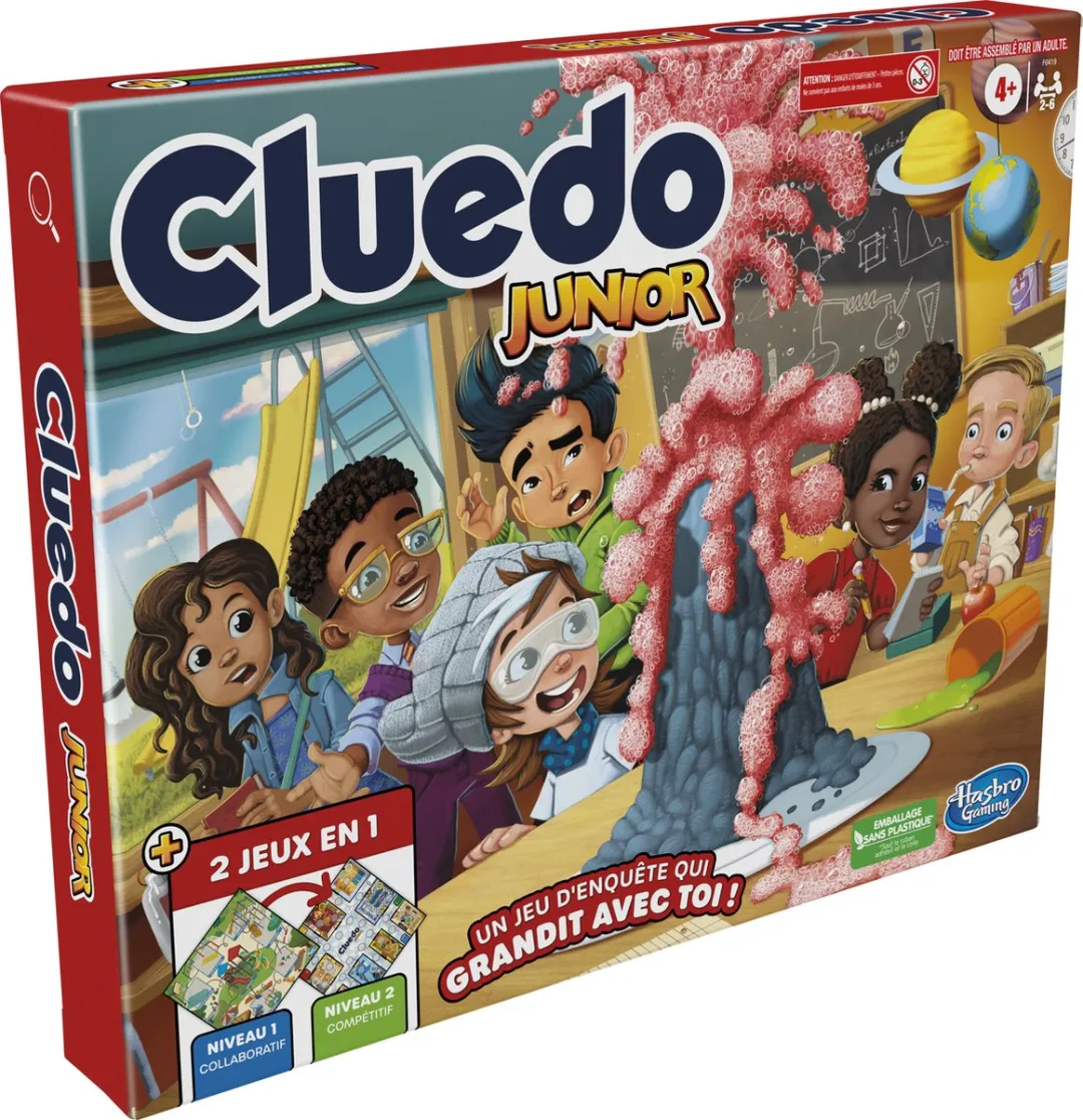 Hasbro Gaming Cluedo Junior Bordspel