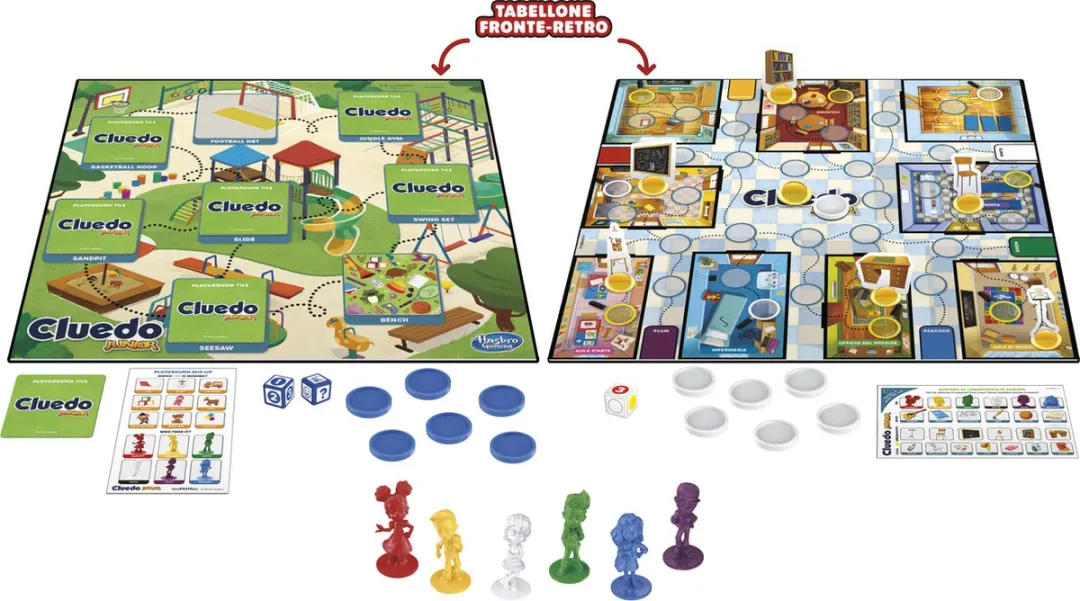 Hasbro Gaming Cluedo Junior Bordspel - Franstalig