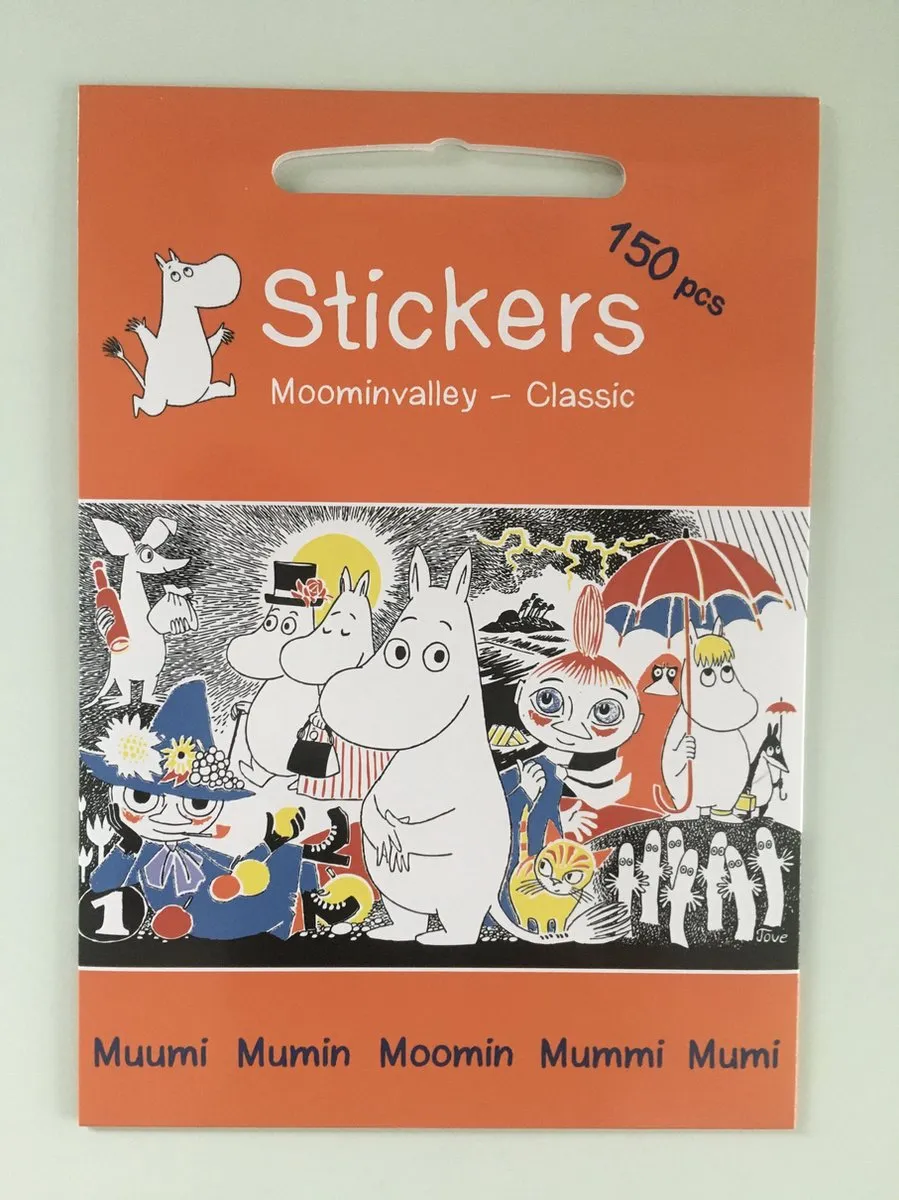 Barbo Toys Moomins Stickers 150 Stuks