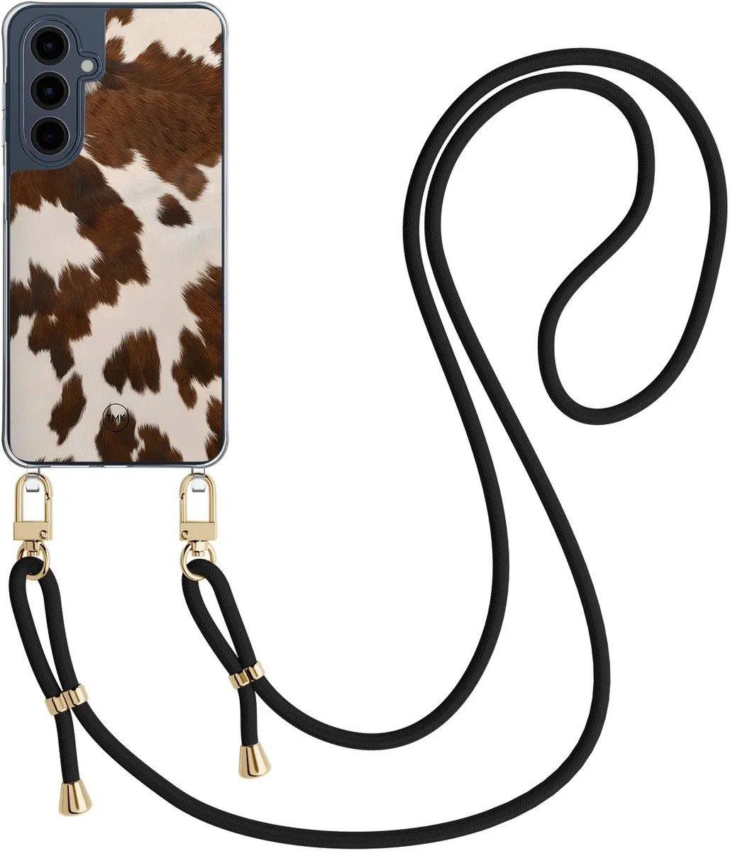Casevibes Samsung Galaxy A16 Hoesje - Cow Vibe - CV/S/A16/C/012 - Bruin