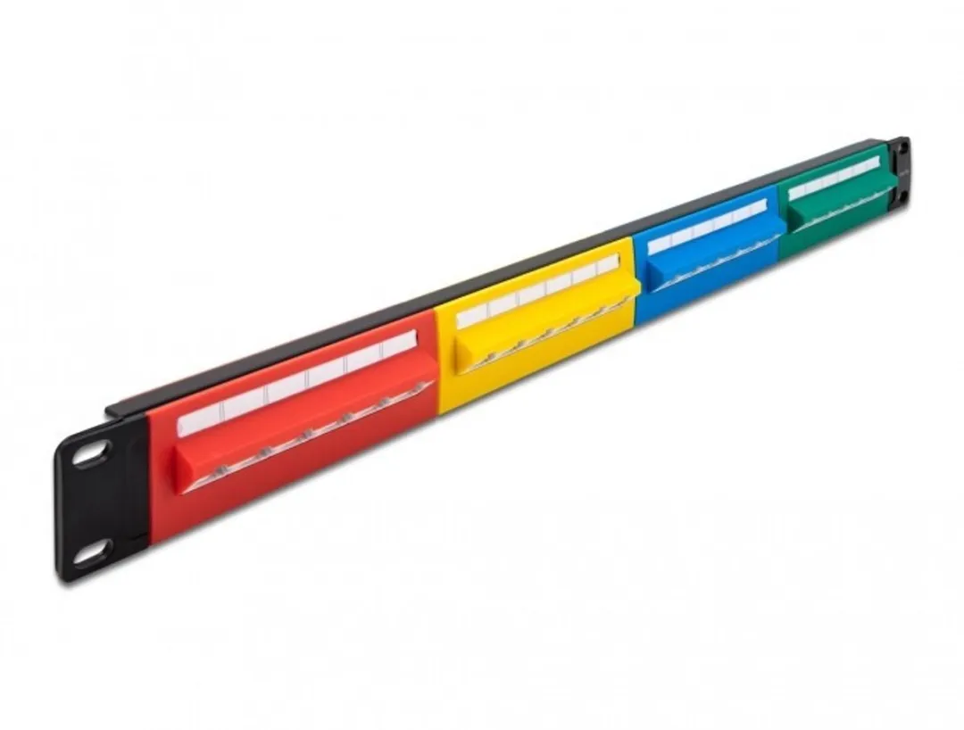 Delock 66880 Patch Panel 24 Poorten Cat.5e
