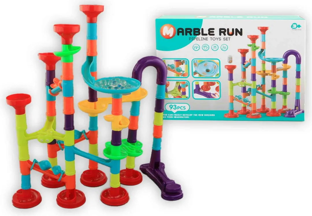 Jonotoys Marble Run Knikkerbaan 93-delig