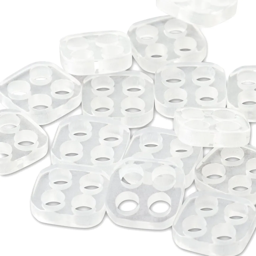 Prym Contra Knopen Transparant 11mm - 20 Stuks