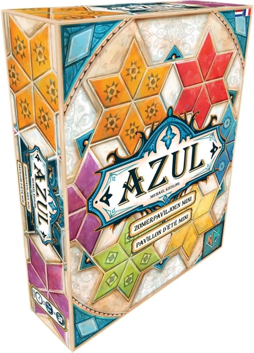 Next Move Games - Azul Zomerpaviljoen Mini – Bordspel - Geschikt voor 2-4 Spelers