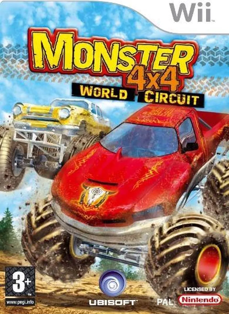 Ubisoft Monster 4x4 World Circuit - 3 Spelers