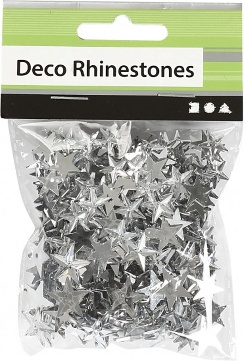 Rayher Hobby Sterrensteentjes 720 Stuks - Zilver