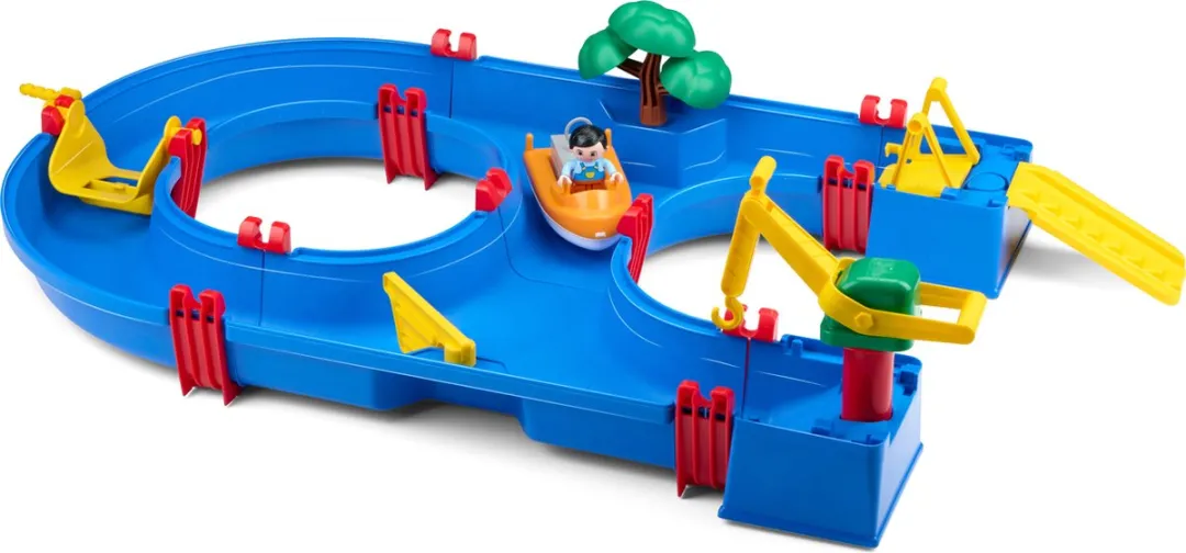 Eddy Toys Waterbaan 39-delig Blauw