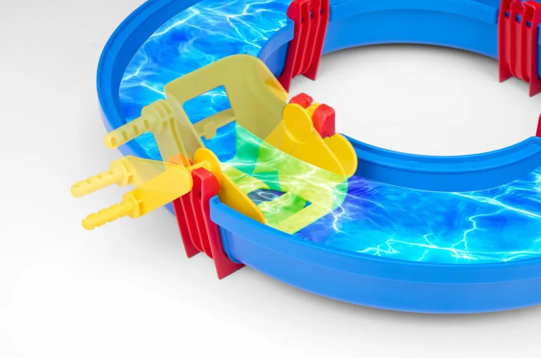 Eddy Toys Waterbaan 39-delig Blauw