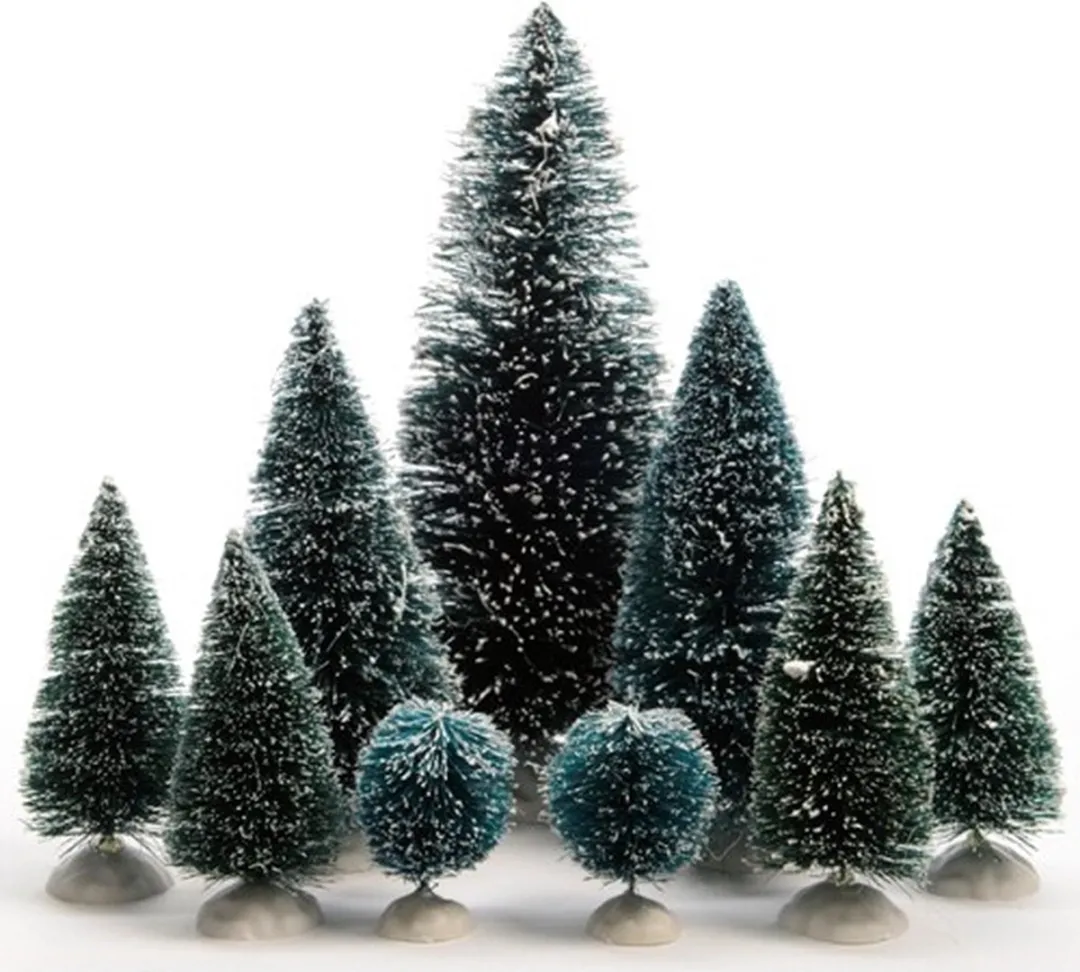 Decoris Miniatuur Kerstboompjes