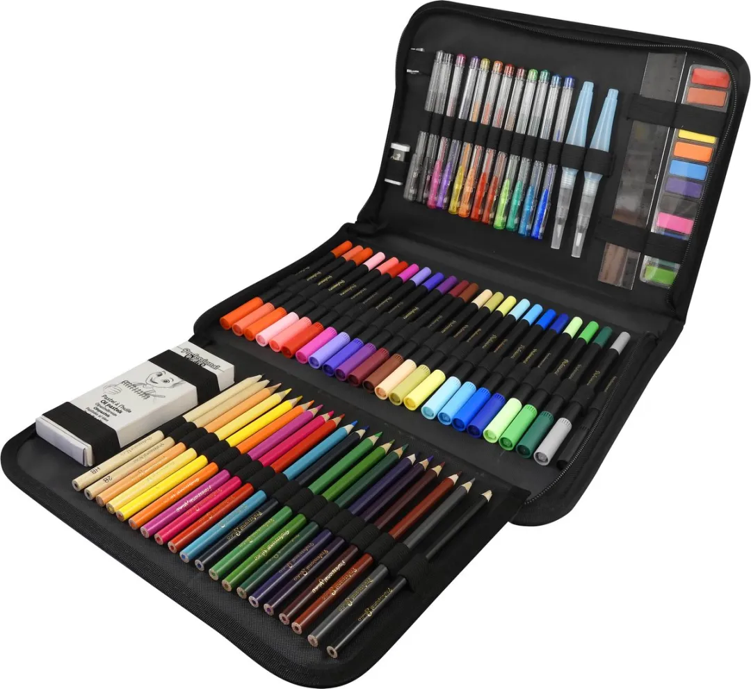 Buki - professionele teken etui - tekenmap - tekenen en kleuren