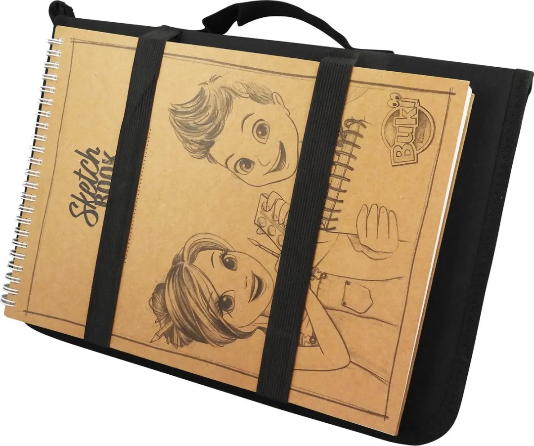 Buki - professionele teken etui - tekenmap - tekenen en kleuren