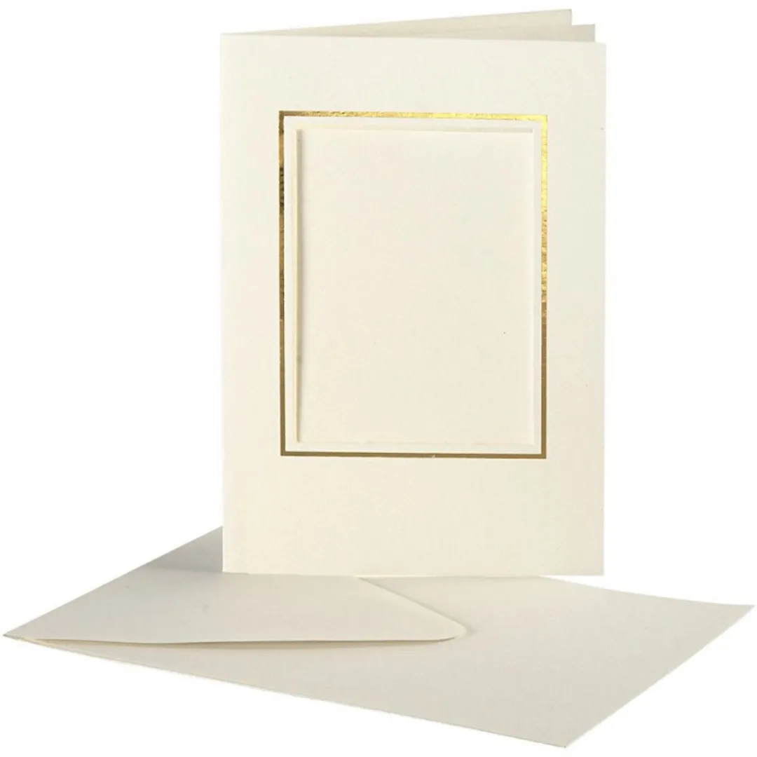 Creativ Company Passepartout 10,5x15cm Off-white