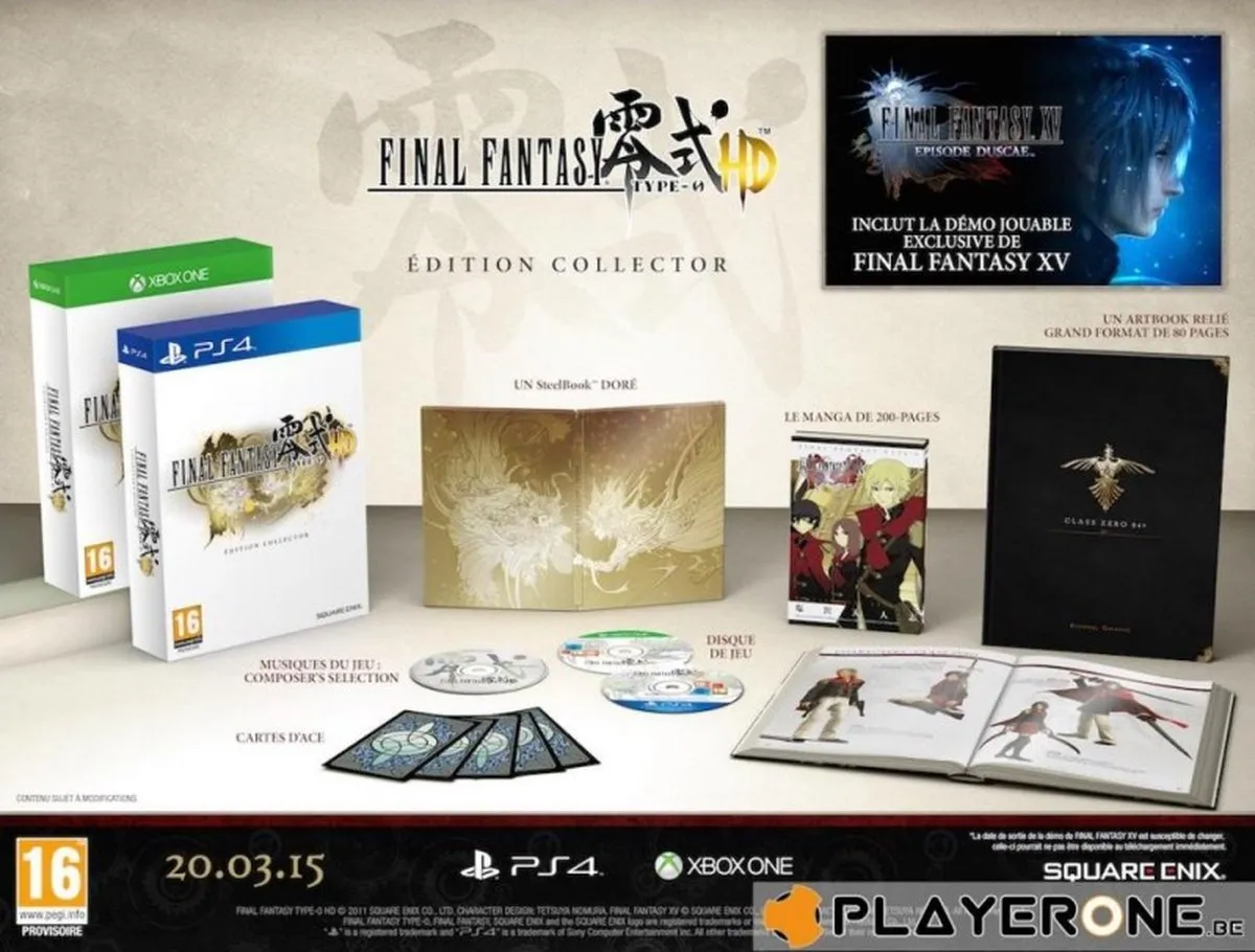 Square Enix Final Fantasy Type-0 HD Collector's Edition