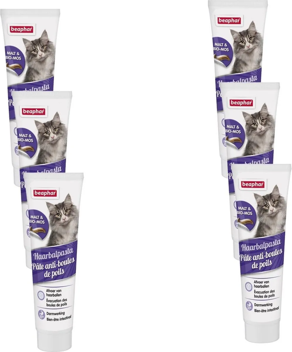 Beaphar Duomalt Pasta Kattensnack - 6 Tubes 100g