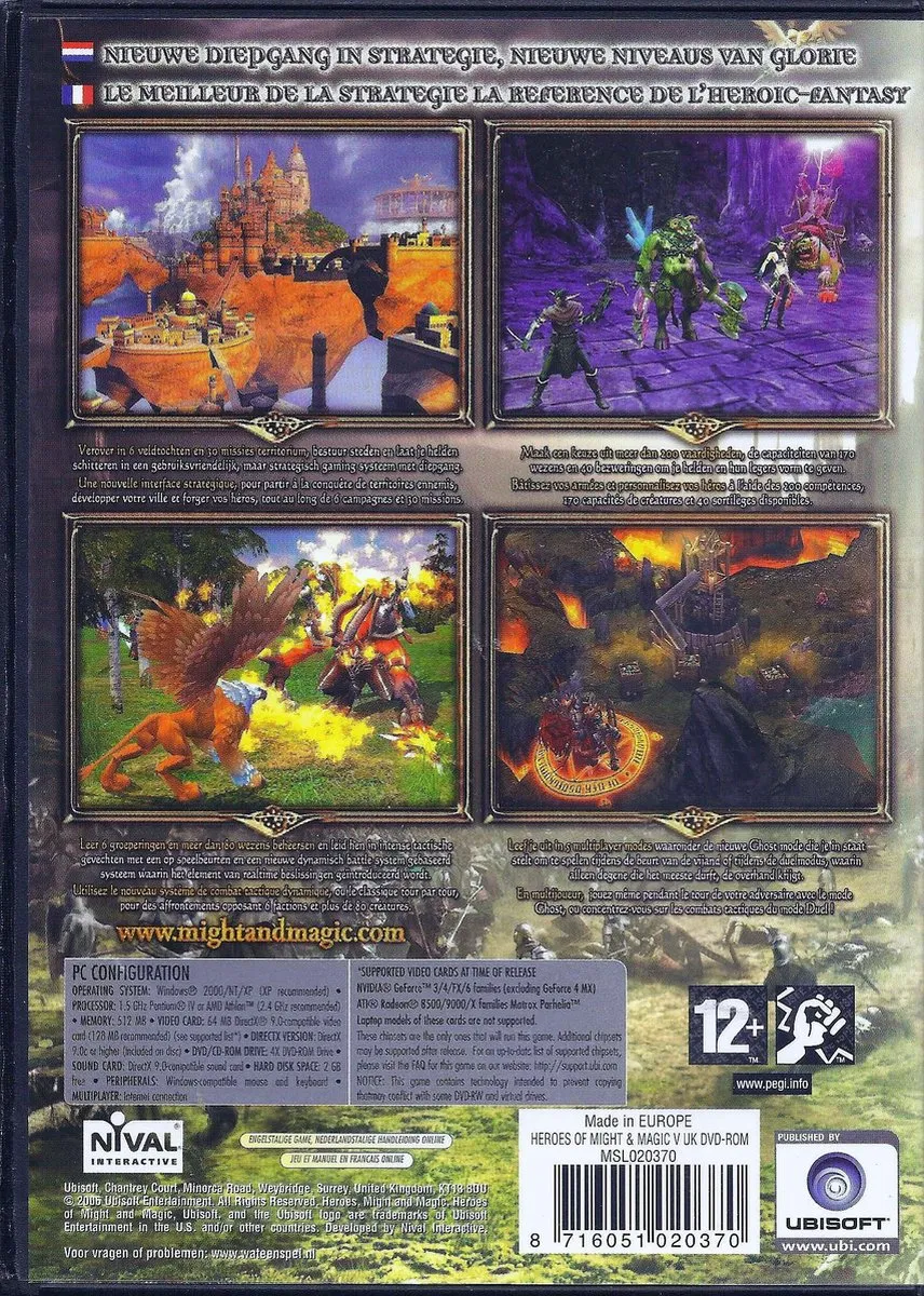 Ubisoft Heroes of Might & Magic 5 - 2 Spelers Offline