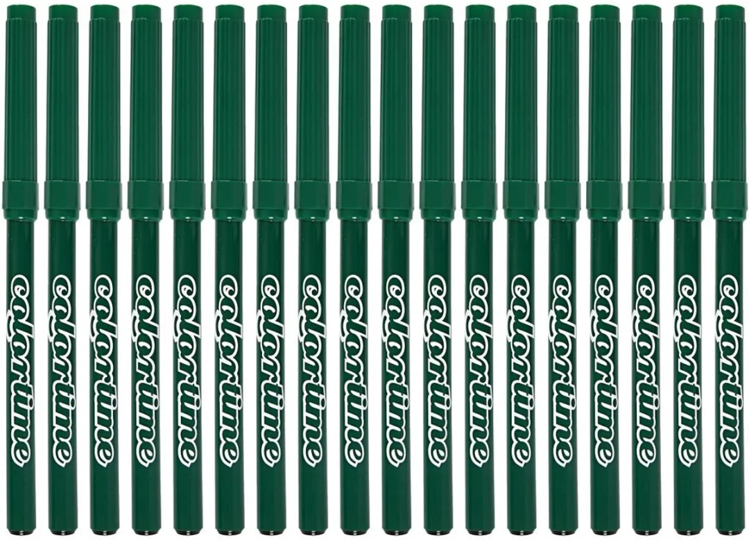 Colortime Stiften 2mm Donkergroen - 18 Stuks