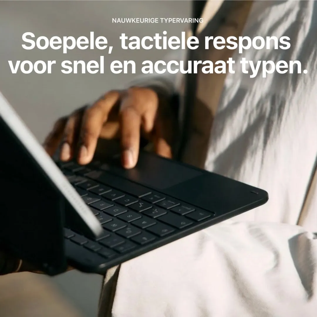 Decoded D26IPA109KBC4QYBK iPad Toetsenbord - Zwart