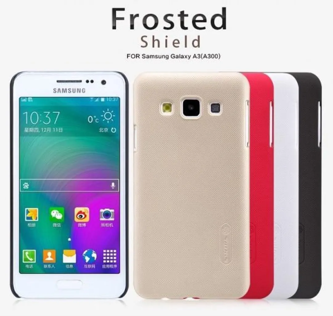 Nillkin Backcover Samsung Galaxy A3 - Donkerbruin SFS-SM-A300-BR