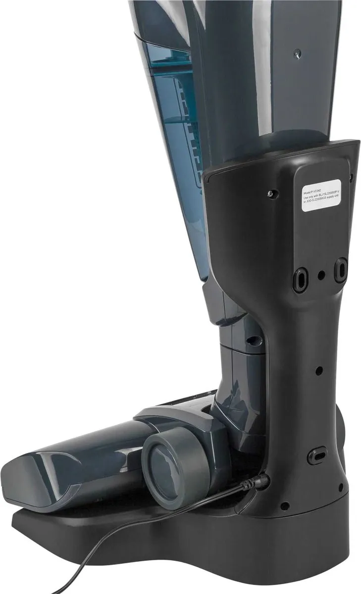 Leifheit Rotaro Powervac 2in1 steelstofzuiger - met kruimelzuiger - 20V