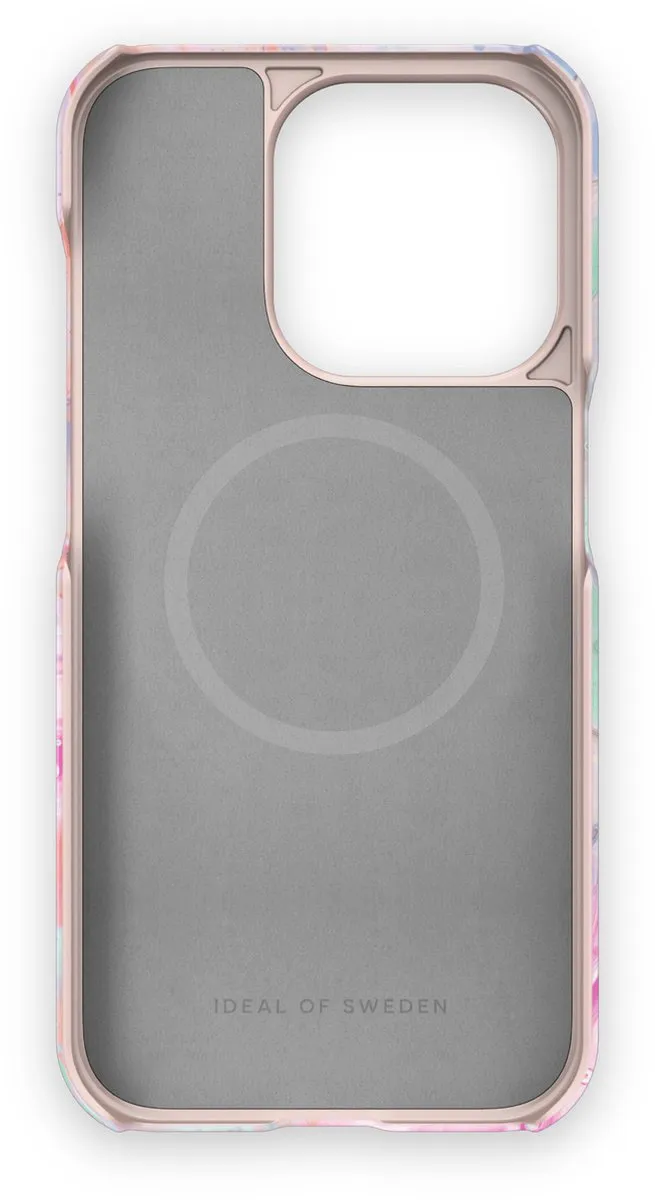 iDeal of Sweden Fashion Case MagSafe iPhone 15 Pro - Pastel Marble - afbeelding 6 van 6