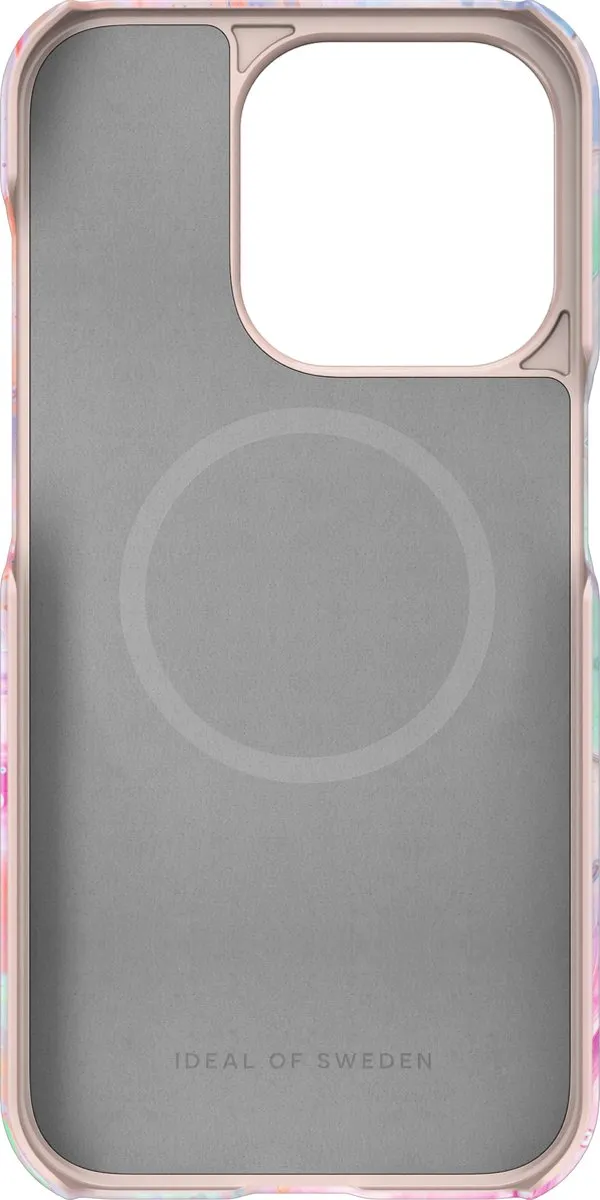 iDeal of Sweden Fashion Case MagSafe iPhone 15 Pro - Pastel Marble - afbeelding 4 van 6