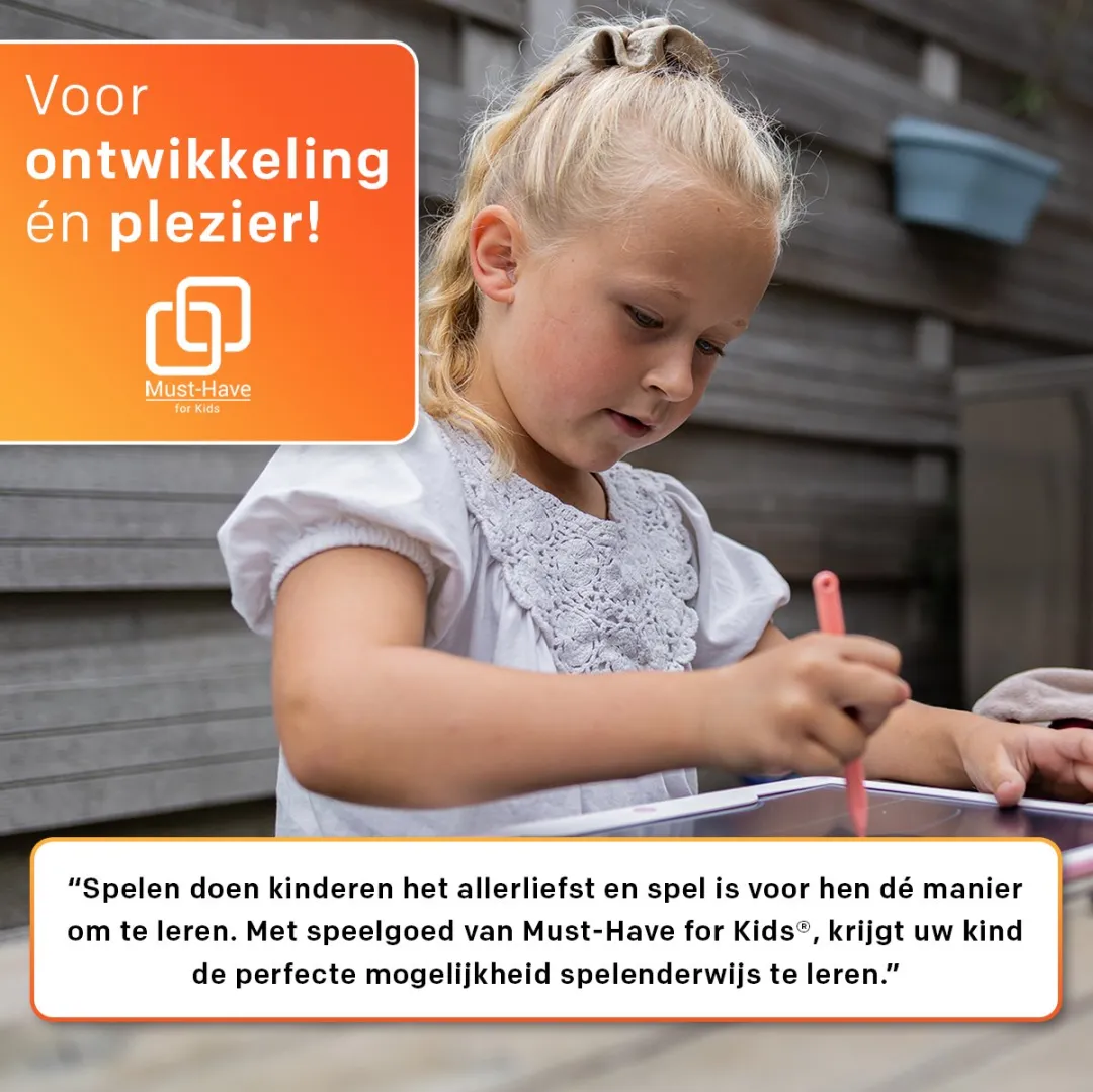 Must-Have for Kids Tekenbord Blauw 8.5 inch - Ewriter
