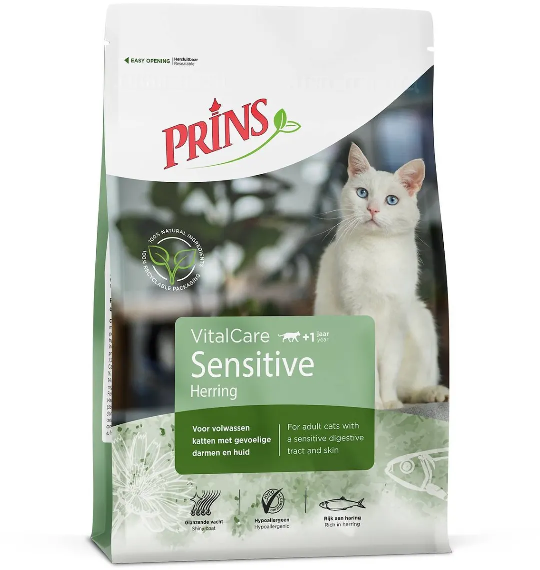 Prins VitalCare Sensitive Kattenvoer 10kg