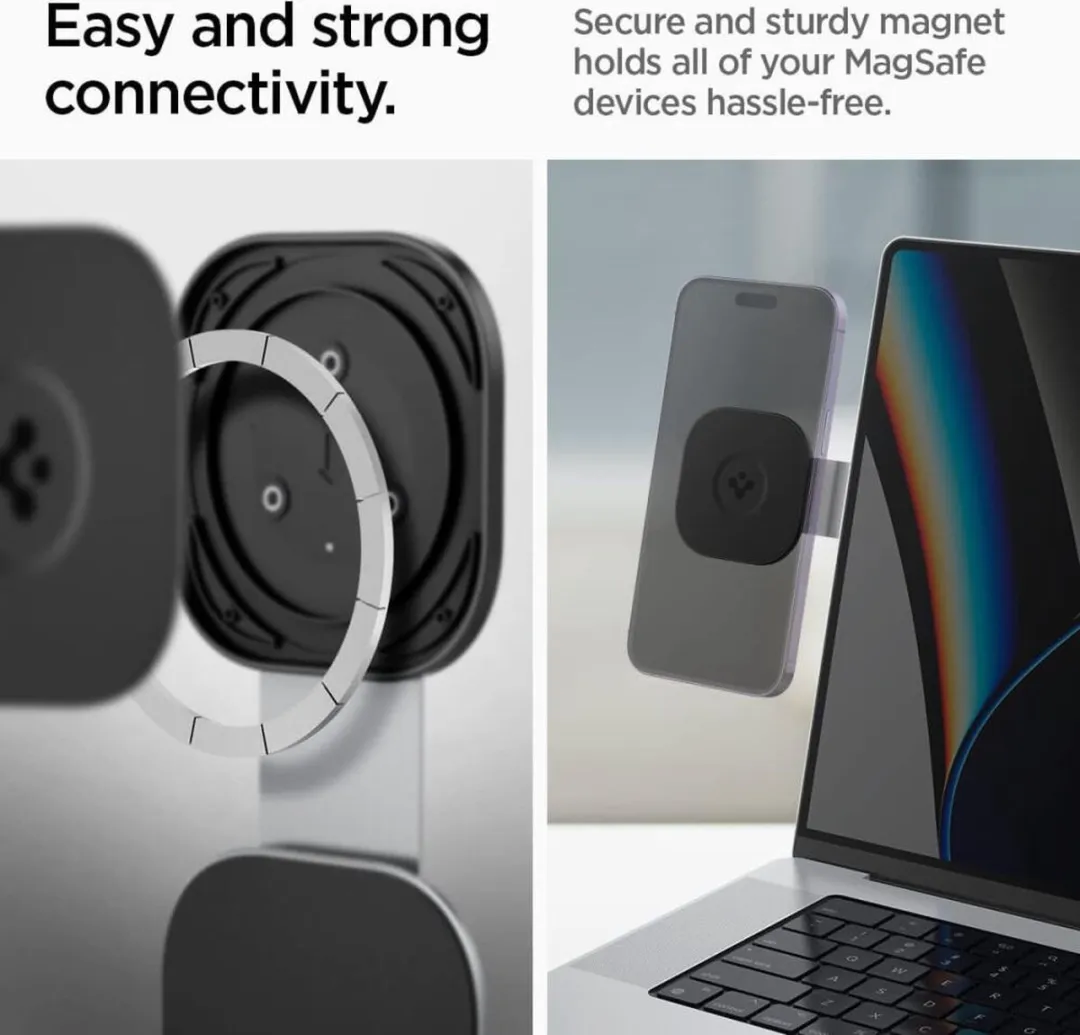 Spigen S312 OneTap Magnetische Telefoonhouder - Zilver