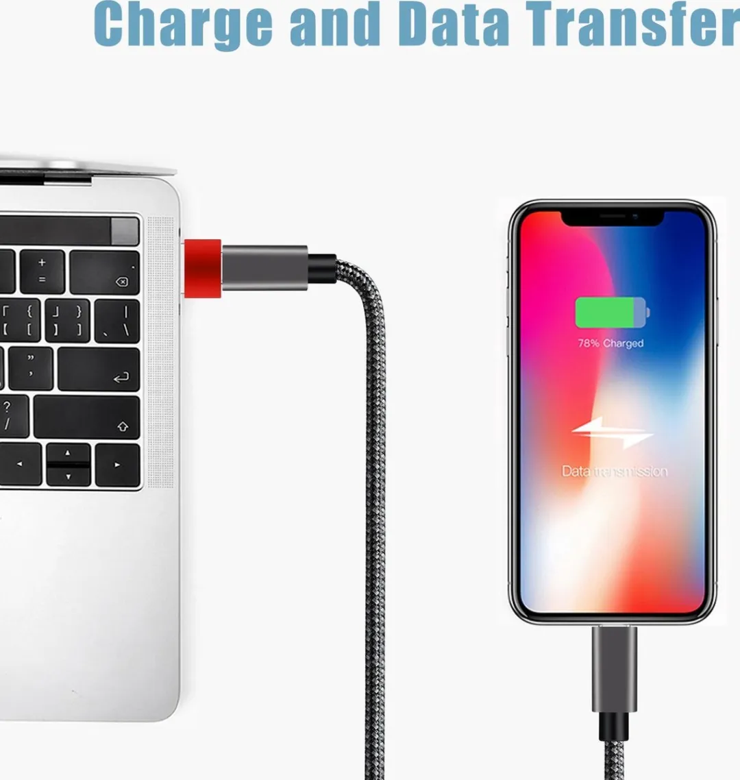 NÖRDIC C-OTG3 USB-C naar OTG USB-A Adapter - Rood