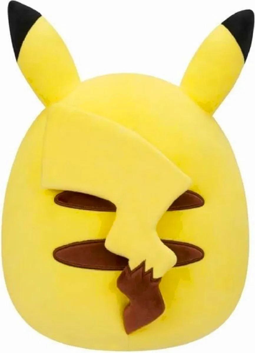 Squishmallows Pikachu Knipoog Pluche Knuffel 35 cm