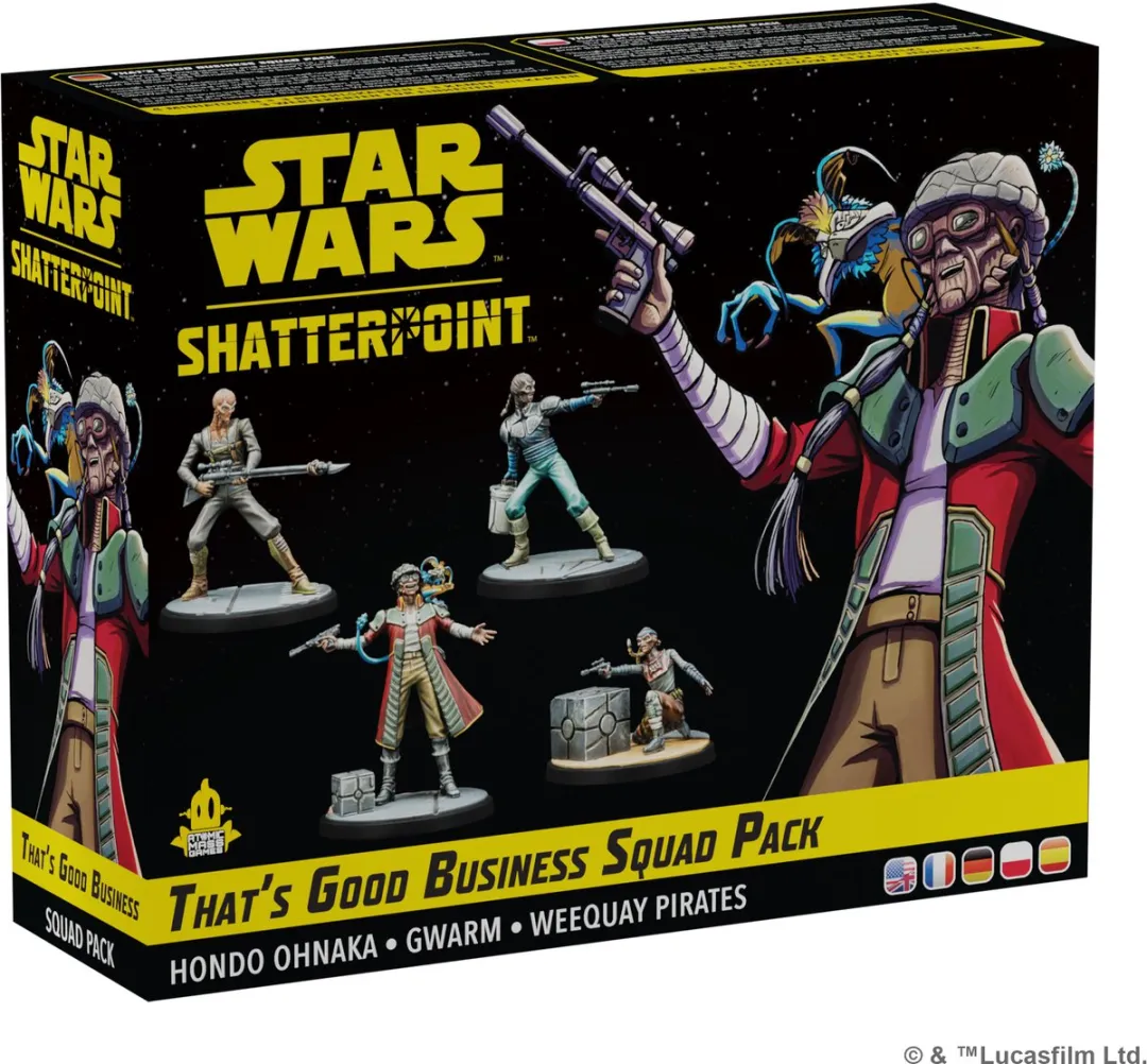 Atomic Mass Games Star Wars Shatterpoint SWP10 That's Good Business Squad - 2 Spelers