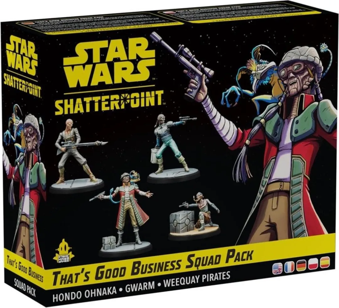 Atomic Mass Games Star Wars Shatterpoint SWP10 That's Good Business Squad - 2 Spelers