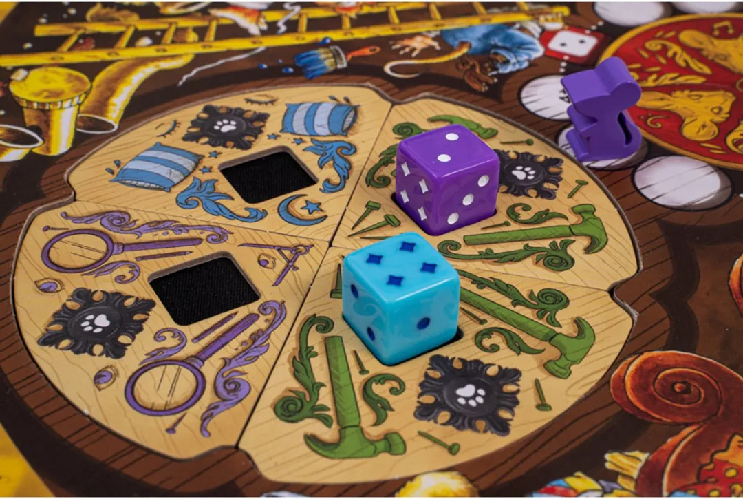 Shuffle and Swing - Engelstalig Strategisch Bordspel met Rondel Mechanisme - Jazz Thema en Unieke Instrumenten