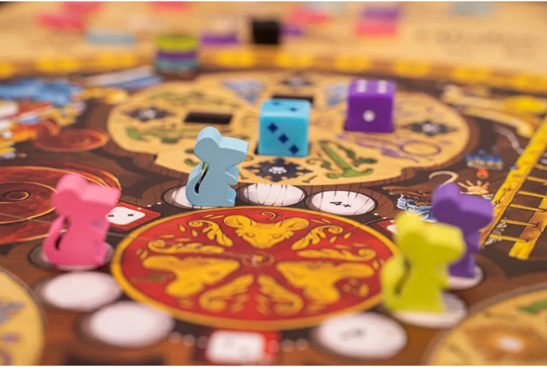 Shuffle and Swing - Engelstalig Strategisch Bordspel met Rondel Mechanisme - Jazz Thema en Unieke Instrumenten