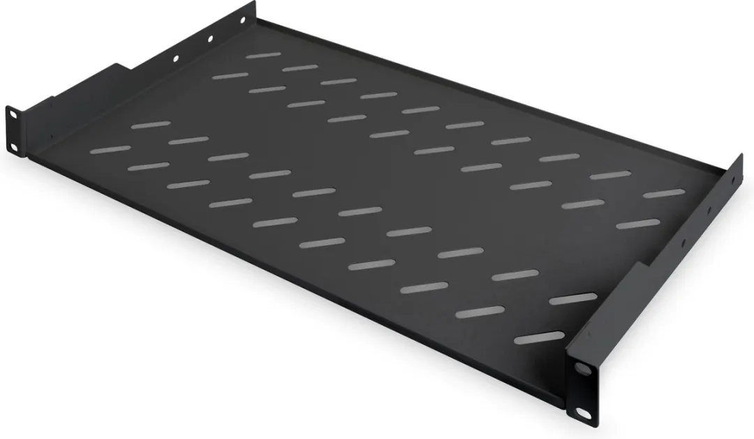 Digitus DN-19 TRAY-1-SW Vaste Tray - Zwart