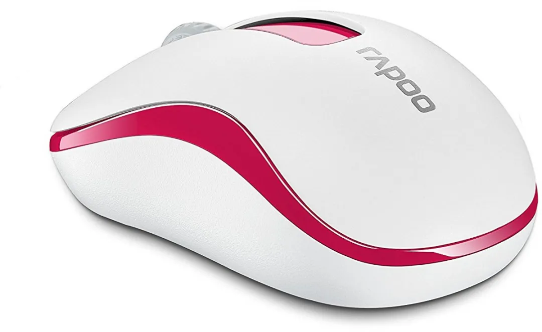 Rapoo M10+ Draadloze Optische Muis - Rood - afbeelding 5 van 6