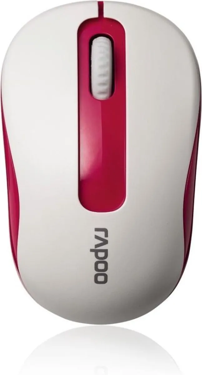 Rapoo M10+ Draadloze Optische Muis - Rood - afbeelding 3 van 6