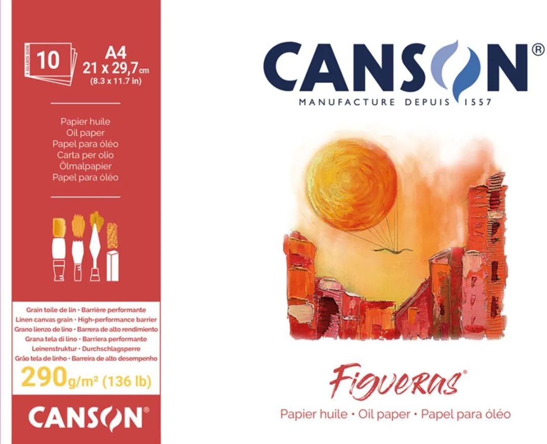 Canson Figueras Tekenblok 420x594mm 290g/m²