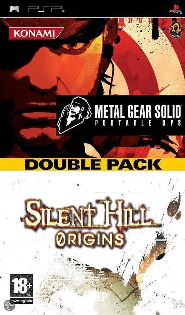 Mindscape Metal Gear Solid Portable Ops + Silent Hill Origins
