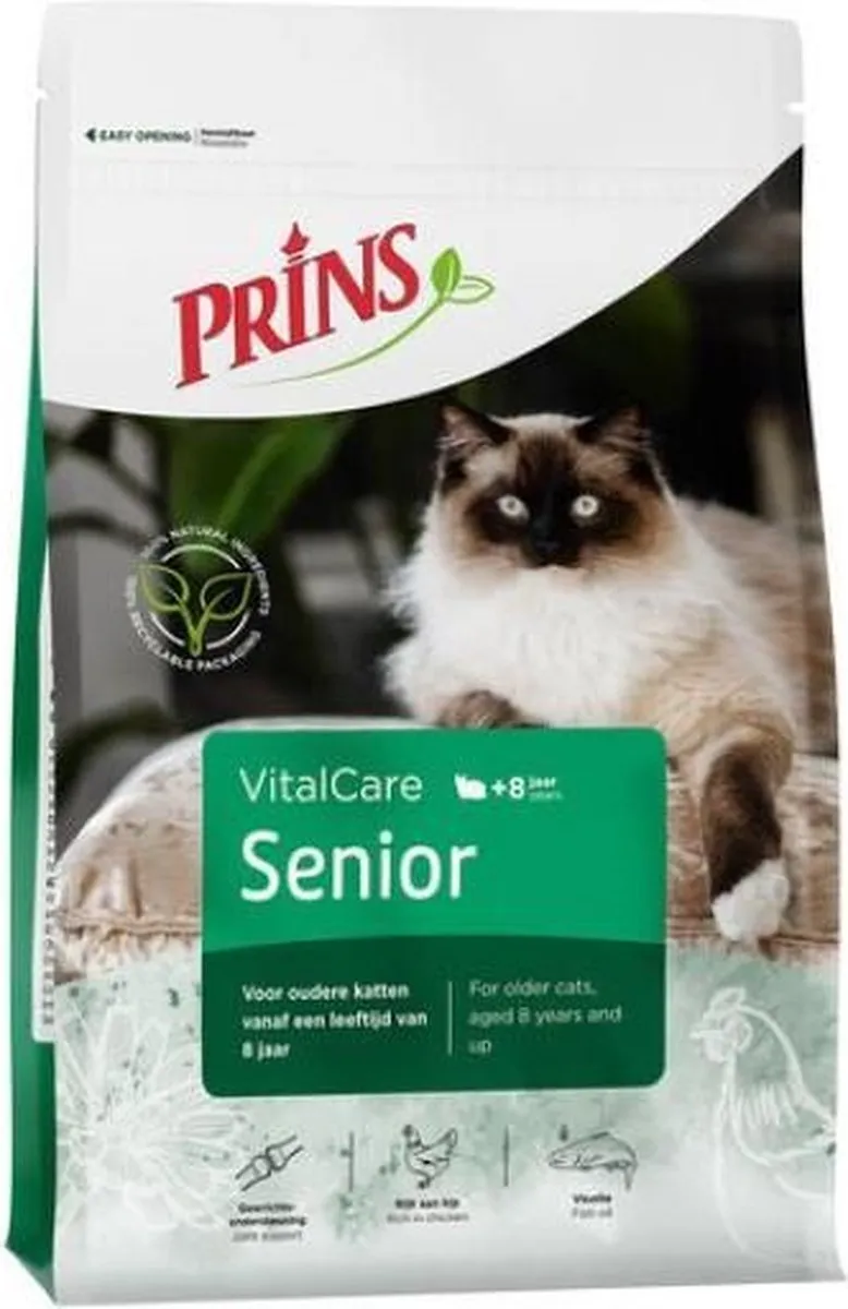 Prins VitalCare Senior 12+ Kattenvoer 4kg