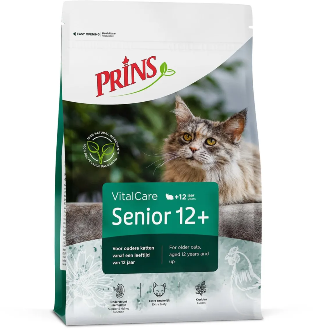 Prins VitalCare Senior 12+ Kattenvoer 4kg