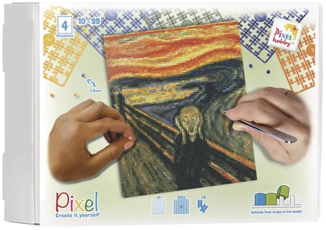 Pixelhobby Classic The Scream 20x25cm