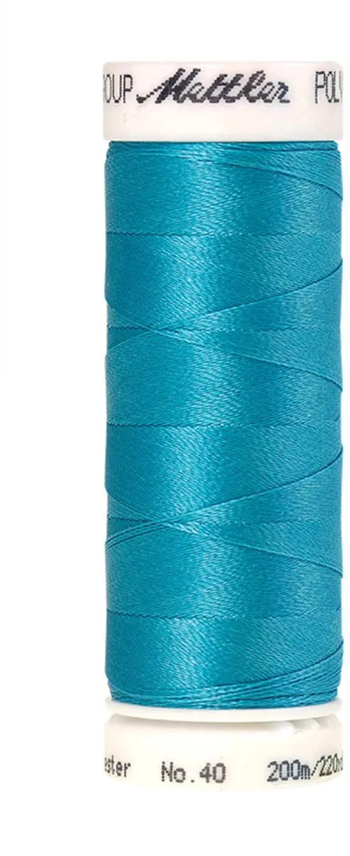 Amann Mettler Polysheen Borduurgaren 200m - Blauw