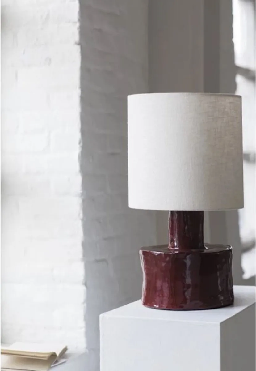 Serax Marie Michielssen Tafellamp - Rood/Beige - 25cm Ø