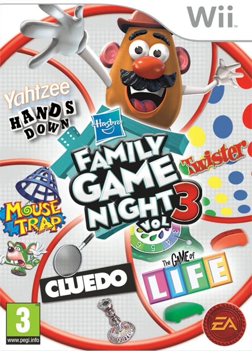 Hasbro Family Game Night 3 Bordspel - 4 Spelers