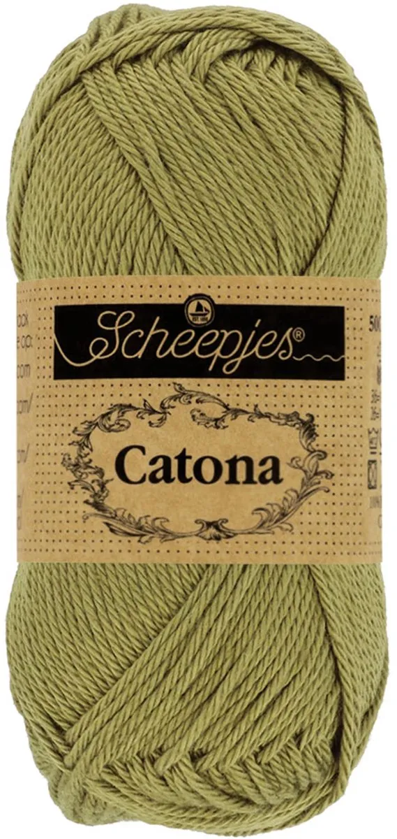 Scheepjes Catona 25g - 395 Willow Groen