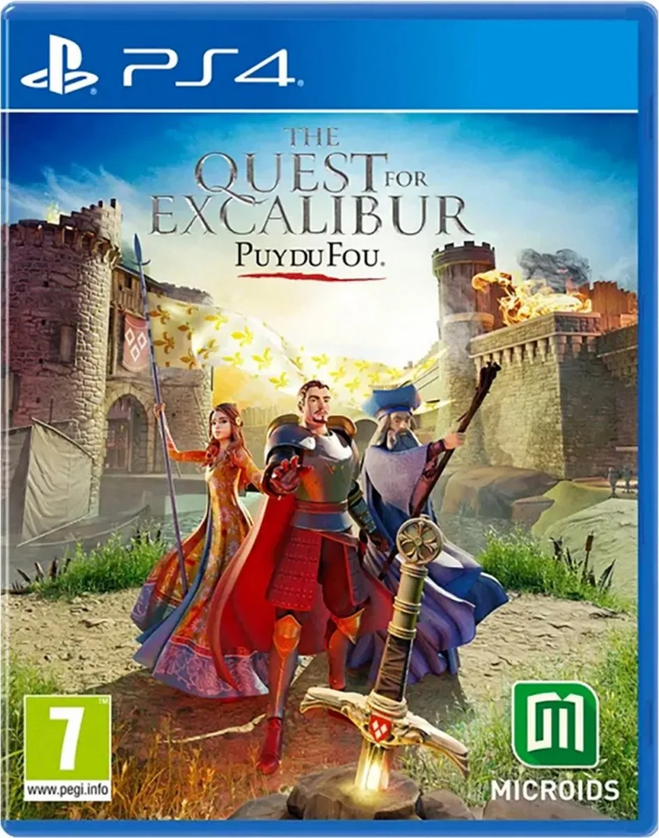 Mindscape The Quest for Excalibur Puy du Fou Bordspel