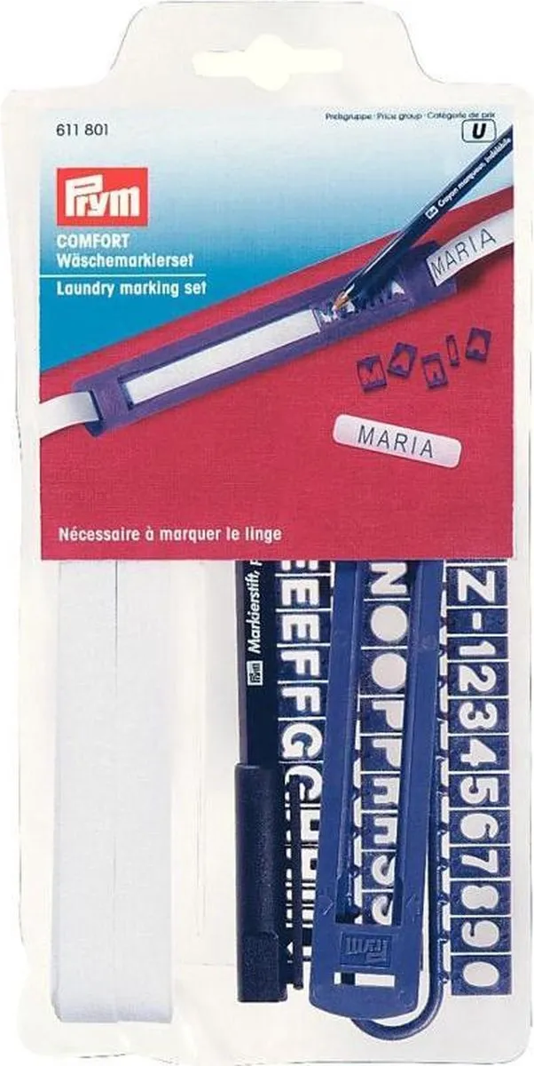 Prym Wasmarkeerset 6m