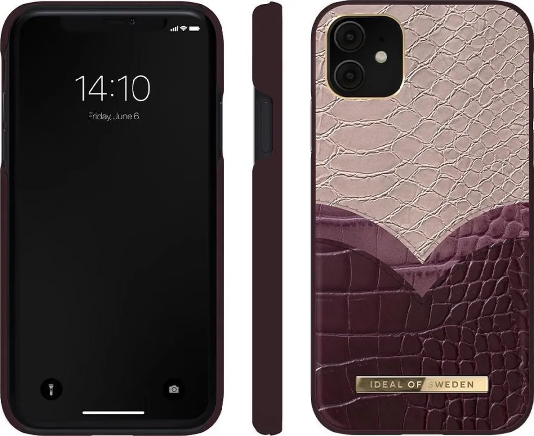 iDeal of Sweden Fashion Case Atelier iPhone 11/XR Lotus Snake - IDACAW20-1961-234 - afbeelding 2 van 4